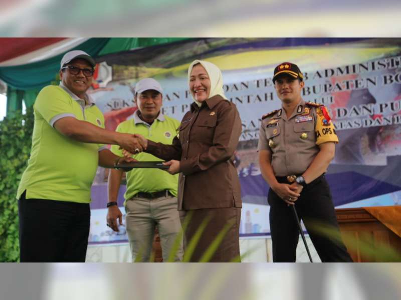 Bupati dan Kanwil BPN Jatim Tandatangani Nota Kesepahaman &nbsp;PTSL Kabupaten Bojonegoro