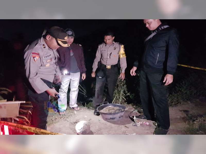 Benda Diduga Mortir Kembali Ditemukan di Sungai Bengawan Solo Bojonegoro