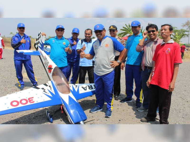 Cabor Aeromodelling pada Porprov Jateng 2018, Dilaksanakan di Bandara Ngloram Blora