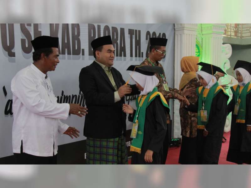 Wakil Bupati Wisuda 2020 Santri TPQ se Kabupaten Blora