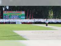 Bupati Pimpin Upacara Hari Santri Nasional di Alun-Alun Bojonegoro