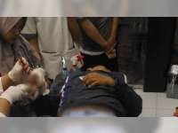 Tabrakan Motor di Baureno Bojonegoro Seorang Pengendara Luka Berat