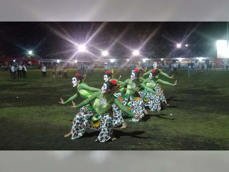 Tari Thengul Bojonegoro Tampil dalam Acara Pekan Kerja Nyata Revolusi Mental di Manado