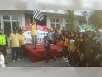 Wakil Bupati Lepas Jalan Sehat HUT ke 42 Koperasi Kareb Bojonegoro