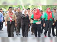 Bupati Bojonegoro Laksanakan Peninjauan Sarpras Jalan Kedungadem - Sumberejo