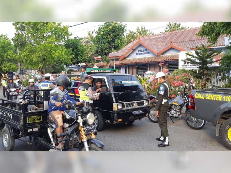 Operasi Zebra 2018 Hari Kedua, Polisi di Bojonegoro Tindak 72 Pelanggar