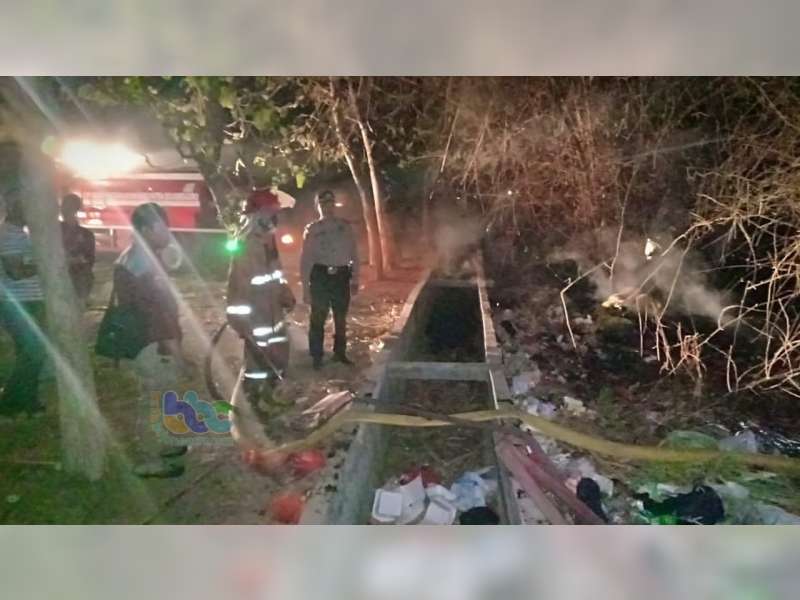 Kebakaran Rumpun Bambu Kembali Terjadi di Kedungadem Bojonegoro