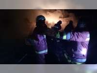 Pabrik Krupuk Milik Warga Gayam Bojonegoro Terbakar