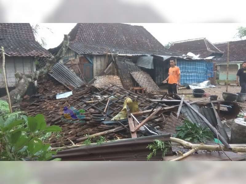 Hujan dan Angin Kencang Landa Sejumlah Wilayah di Bojonegoro