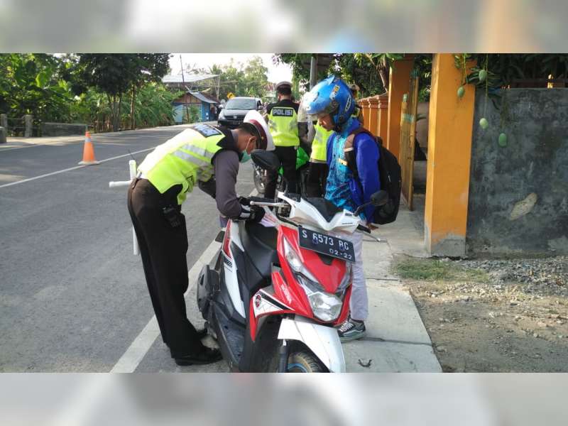 Banyak Anak di Bawah Umur Terjaring Operasi Zebra di Bojonegoro