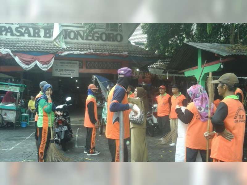 DLH dan Disdag Siapkan Fasilitas Pra Relokasi Pedagang Pasar Kota Bojonegoro