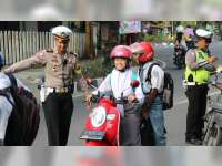 Operasi Zebra Hari Kedelapan di Bojonegoro, Polisi Tidak 165 Pelanggar Lalu-Lintas