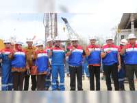 Pertamina EP Asset 4 Cepu Mulai Bor Sumur Minyak BNA-P03
