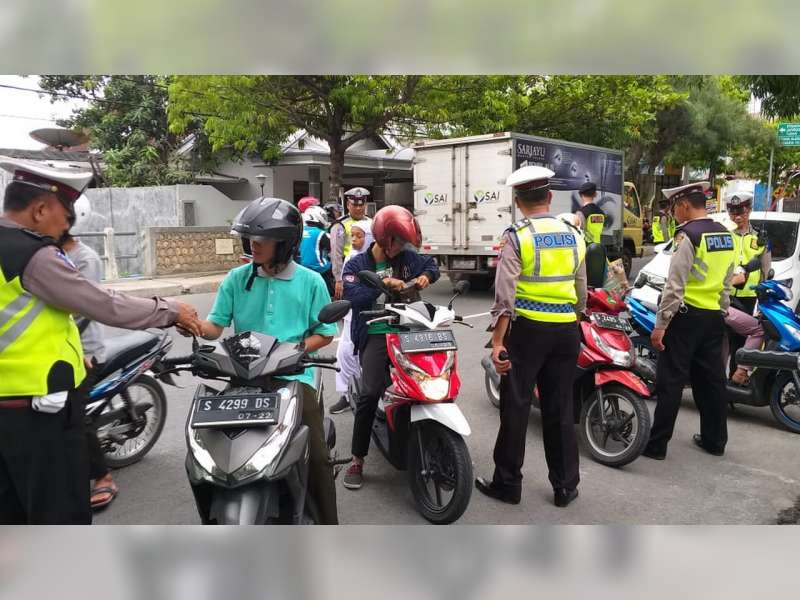 Operasi Zebra 2018 Hari Kesebelas di Bojonegoro, Jumlah Pelanggaran Masih Tinggi