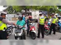 Operasi Zebra 2018 Hari Kesebelas di Bojonegoro, Jumlah Pelanggaran Masih Tinggi