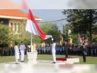 Upacara Bendera Peringatan Hari Pahlawan di Kabupaten Blora Berlangsung Khidmat