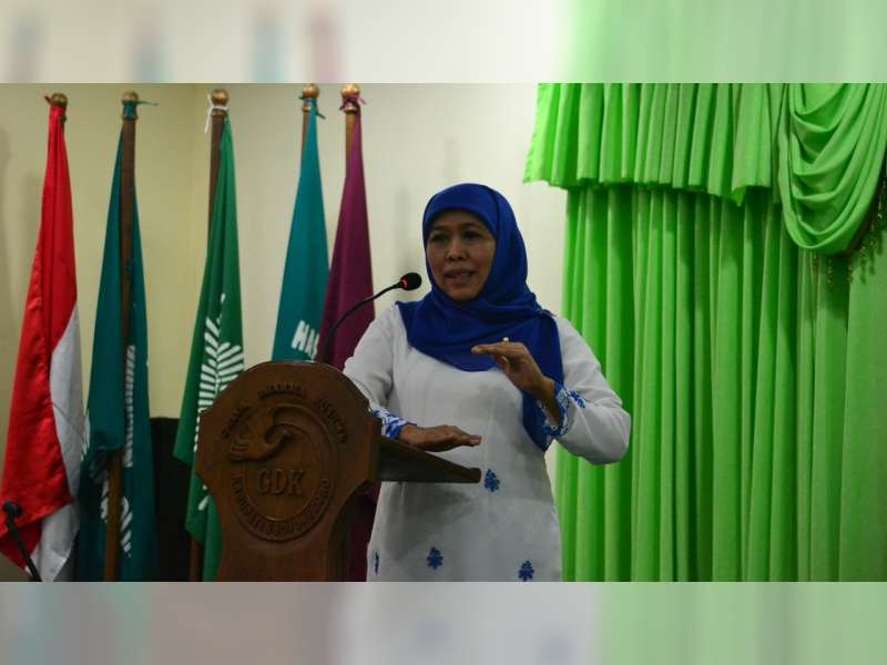 Khofifah dan Anna Muawanah Hadiri Muskerwil I Nasyiatul Aisiyah Jawa Timur di Bojonegoro
