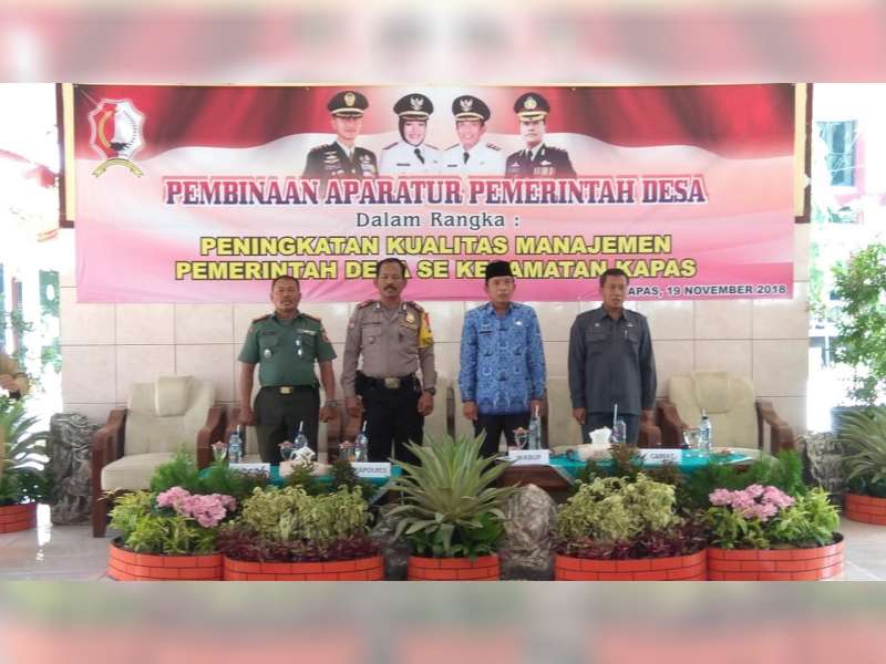 Wakil Bupati Bojonegoro Hadiri Pembinaan Aparatur Pemerintah Desa Kecamatan Kapas