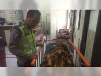 Tabrakan Motor di Kanor Bojonegoro, Seorang Pengendara Luka-Luka
