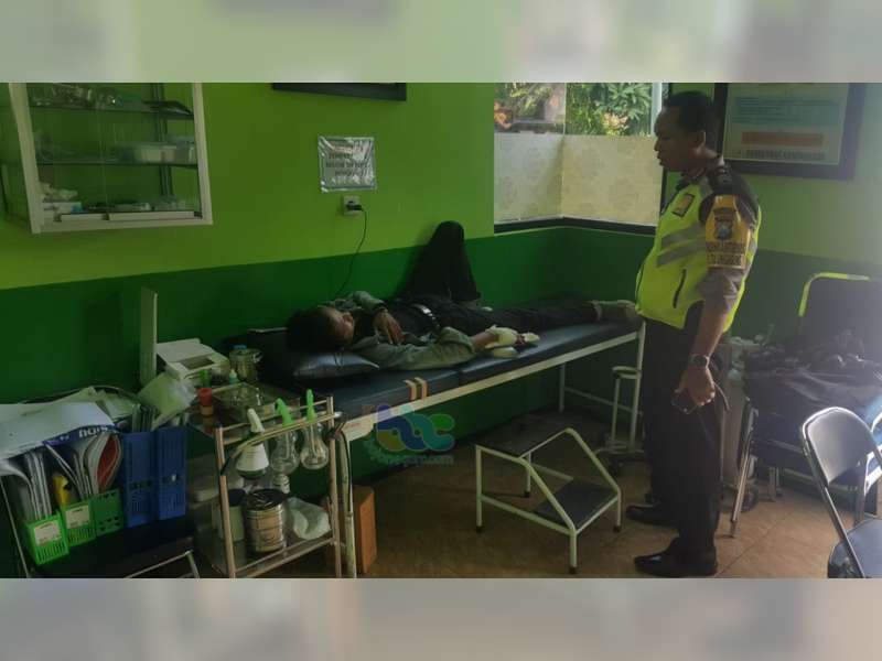 Tabrak Truk dari Belakang, Seorang Pemotor di Baureno Bojonegoro Luka-Luka