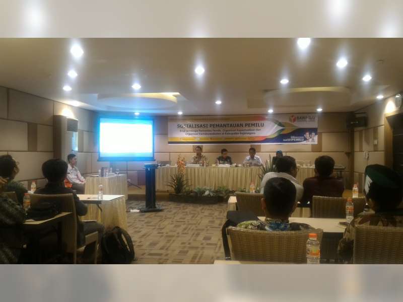Bawaslu Bojonegoro Sosialisasi Pemantauan Pemilu