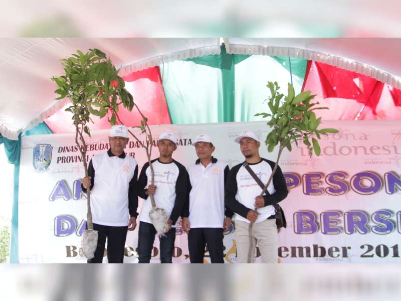 Gerakan Aksi Sadar Wisata dan Aksi Sapta Pesona Digelar di Texas Wonocolo Bojonegoro