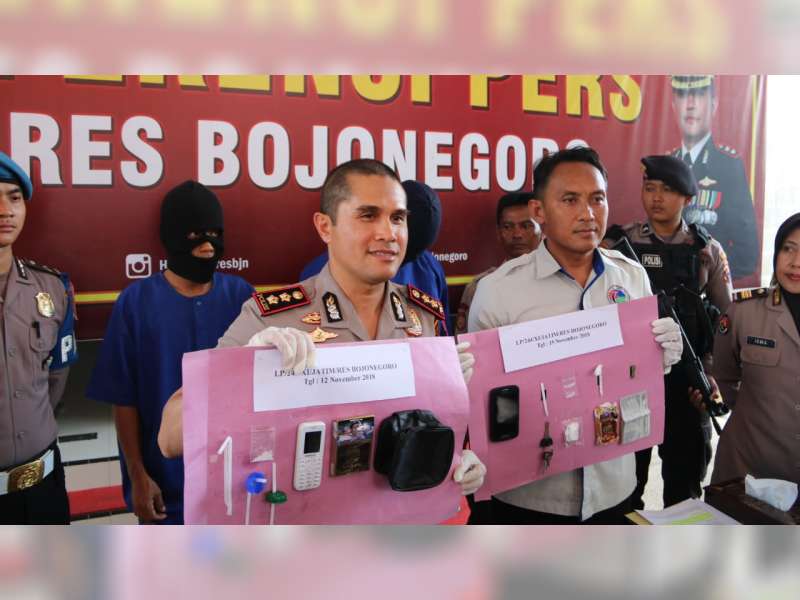 Kedapatan Edarkan Sabu-Sabu, Seorang Warga Kedungadem Bojonegoro Ditangkap Polisi