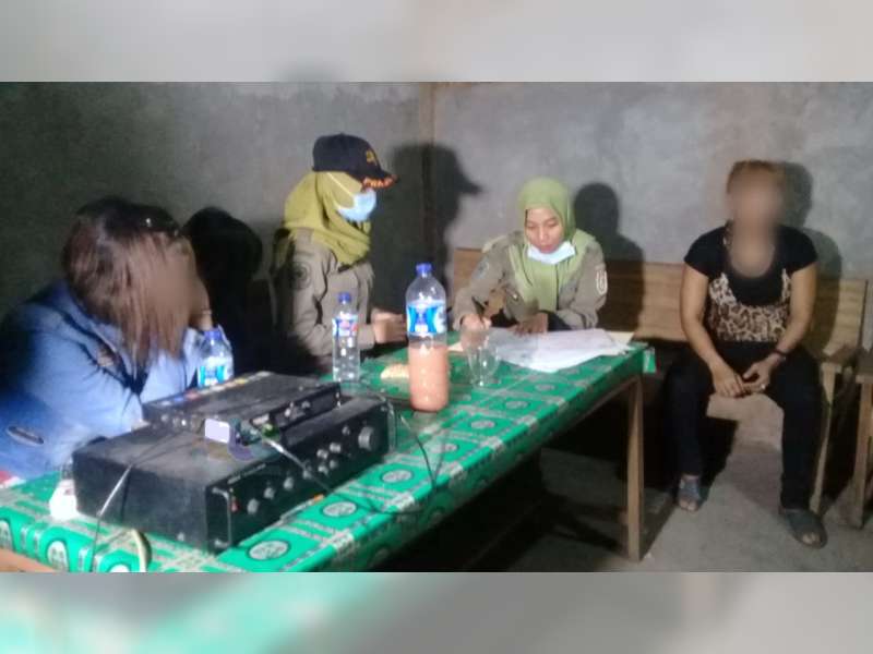 Tiga Wanita Cantik Asal Lamongan Terjaring Razia Karaoke Ilegal di Tuban