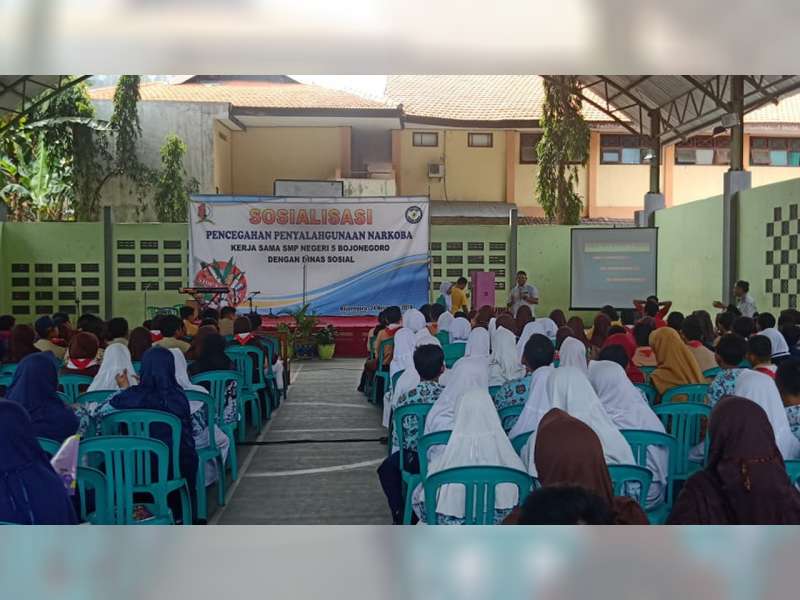 Sosialisasi Pencegahan Penyalahgunaan Narkoba pada Pelajar Digelar di Bojonegoro