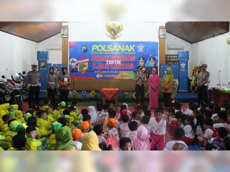 Polres Bojonegoro Canangkan Aksi Keselamatan Bagi Anak-Anak