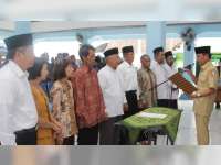 Wakil Bupati Kukuhkan Pengurus FKUB Wilayah III Bojonegoro