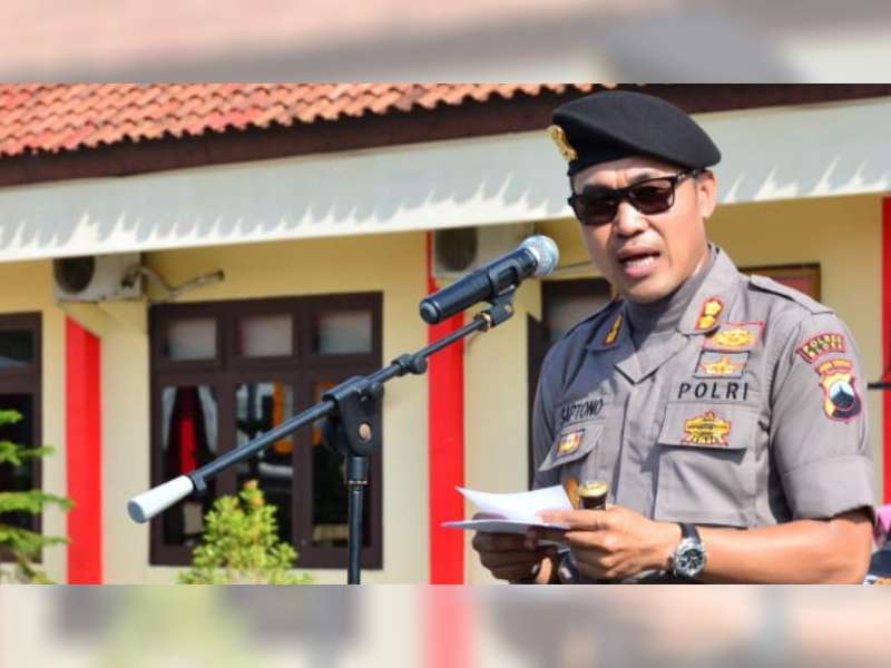 Kapolres Blora Ingatkan Anggota Tentang Netralitas Polri Dalam Pemilu 2019