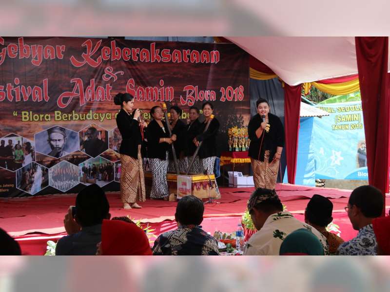 Festival Adat Samin Blora 2018 Berlangsung Meriah