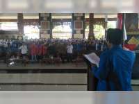 Ribuan Pemuda Padati Pendapa Pemkab Tuban, Bacakan Maklumat Satu Tekad