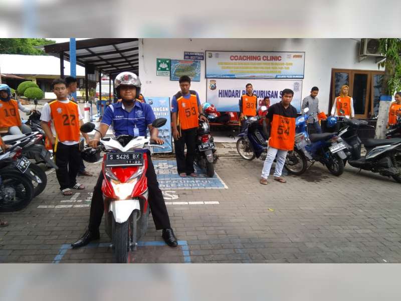 Gagal Ujian SIM, Ikuti Coaching Clinic di Sat Lantas Polres Bojonegoro