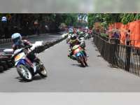 Wakil Bupati Buka Bupati Cup Melindo ALC Balap Motor 2018, di Alun-Alun Bojonegoro