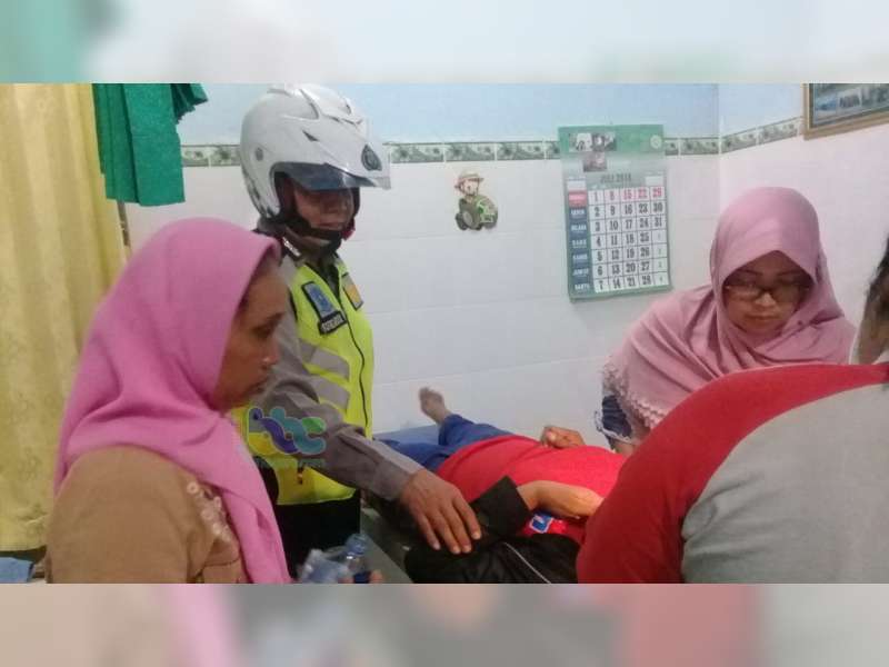 Kecelakaan Motor di Ngraho Bojonegoro, 3 Orang Luka-Luka