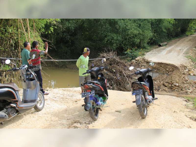 Jembatan di Kabupaten Blora Putus, Akses Warga di 5 Desa Terganggu
