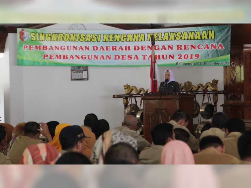 Pemkab Bojonegoro Gelar Rapat Sinkronisasi Rencana Pelaksanaan Pembangunan Desa