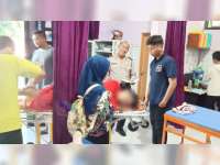 Tabrakan Motor di Kedungadem Bojonegoro, Kedua Pengendara Luka Berat