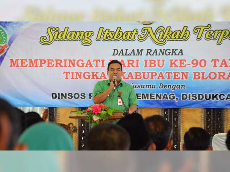 21 Pasang Suami Istri di Blora Ikuti Itsbat Nikah