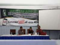 HMI Bojonegoro Gelar Seminar Lawan Hoax di Era Millenial