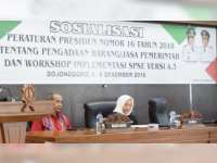 Pemkab Bojonegoro Gelar Sosialisasi Perpres, Pengadaan Barang dan Jasa Pemerintah