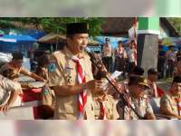 Wakil Bupati Bojonegoro Ingatkan Bahaya HIV/AIDS dan Narkoba pada Pramuka