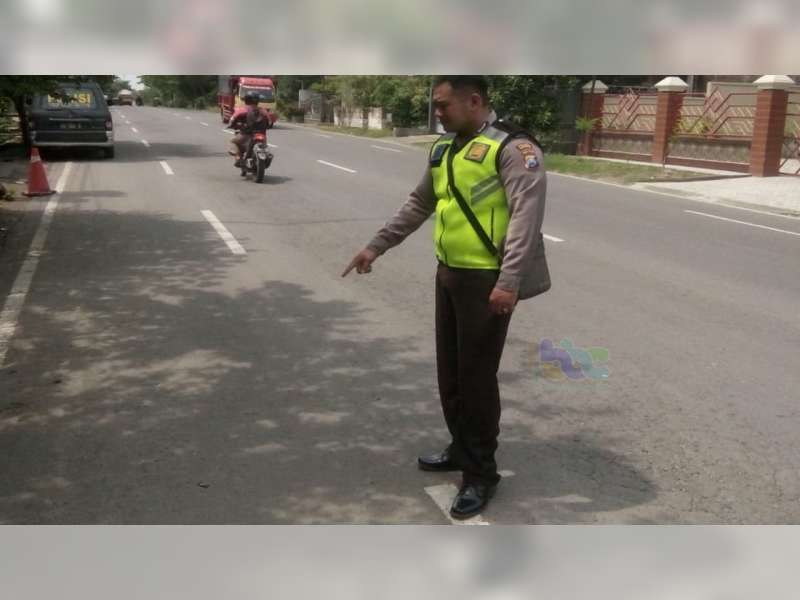 Laka Lantas di Padangan Bojonegoro, Seorang Pemotor Luka-Luka