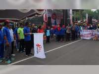 Wakil Bupati Bojonegoro Hadiri Aksi Solidaritas Peduli HIV/AIDS