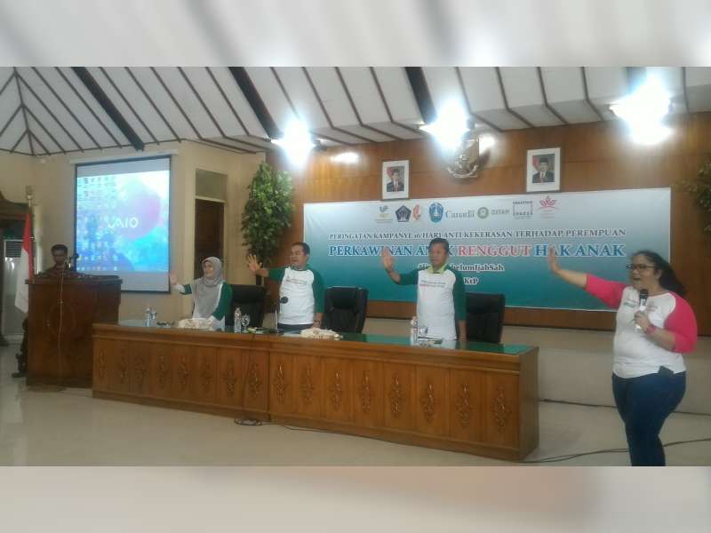 Kampanye Tolak Perkawinan Anak Digelar di Bojonegoro