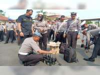 Polres Blora Gelar Apel Alat Komunikasi