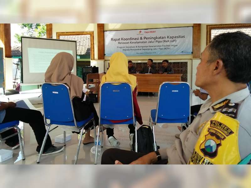 Rakor Peningkatan Kapasitas Relawan Keselamatan Jalur Pipa Digelar di Bojonegoro dan Tuban