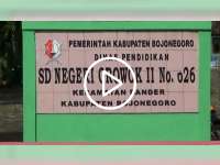 Runtuhnya Atap Gedung SDN Growok 2 Dander Bojonegoro, Diduga Karena Lapuk
